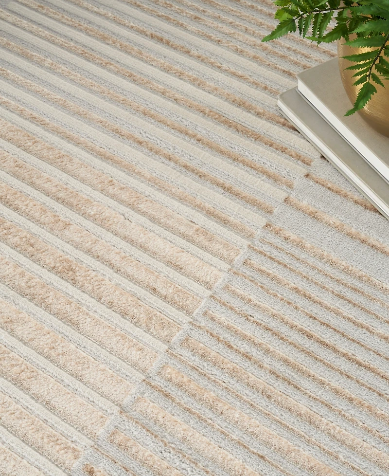 Nourison Home Brushstrokes BSK04 5'3"x7'3" Area Rug