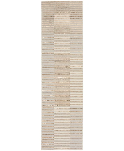 Nourison Home Brushstrokes BSK04 2'2"x7'6" Runner Area Rug
