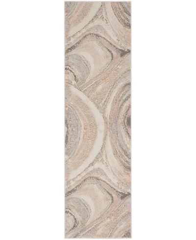 Nourison Home Brushstrokes BSK03 2'2"x7'6" Runner Area Rug