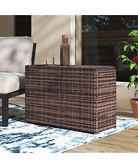 Mondawe Fully Assembled Outdoor Side Table