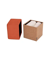 Seville Classics The Vineyard Collection Cork Storage Ottoman