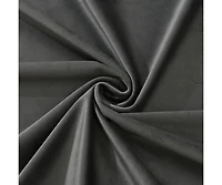 Heavyweight Velvet Curtain Rod Pocket Panels (Set of 2), 52" W x 108" L