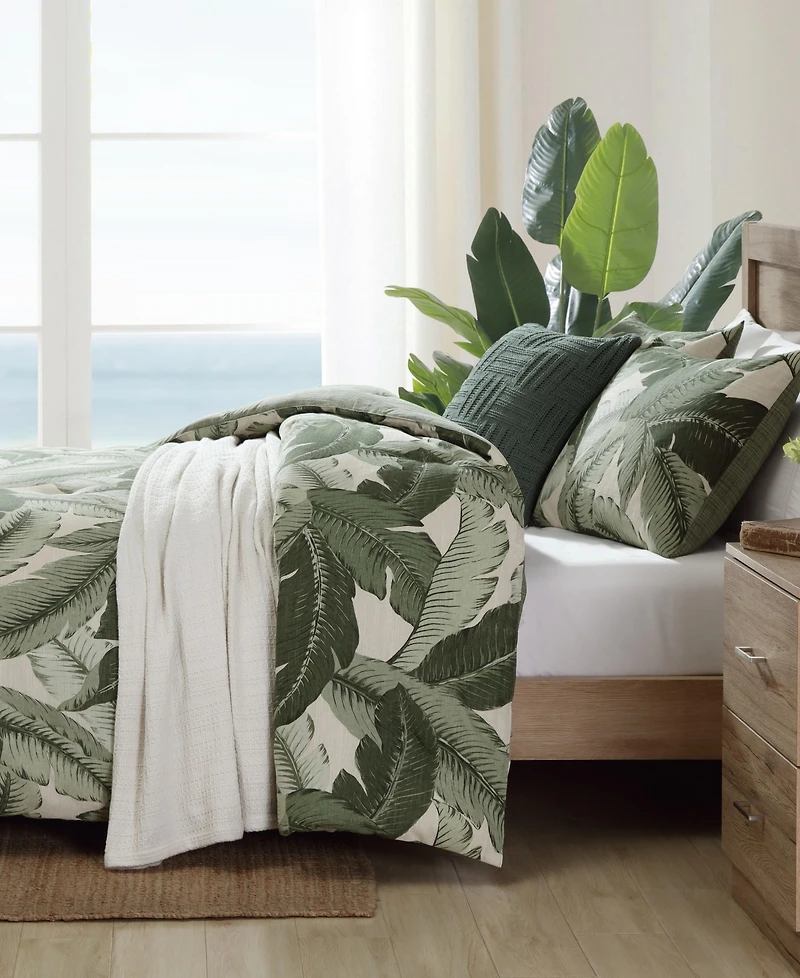 Tommy Bahama Home Vintage Palms Reversible 3-Pc. Duvet Cover Set, Full/Queen