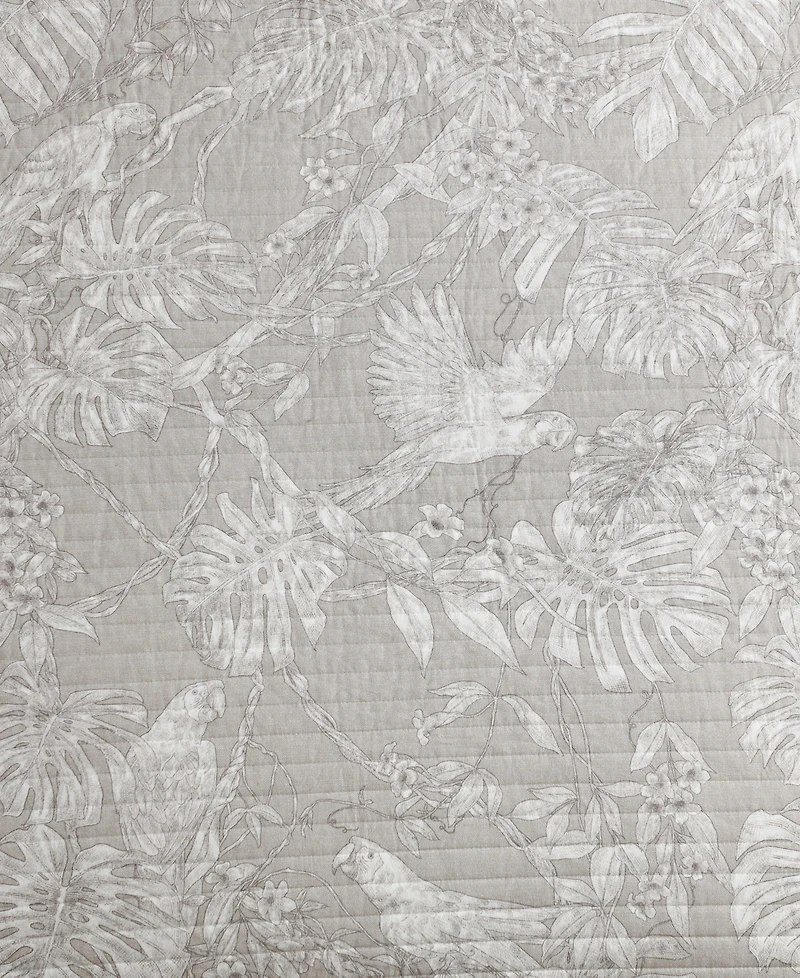 Tommy Bahama Home Jungle Toile Reversible 3-Pc. Quilt Set, Full/Queen