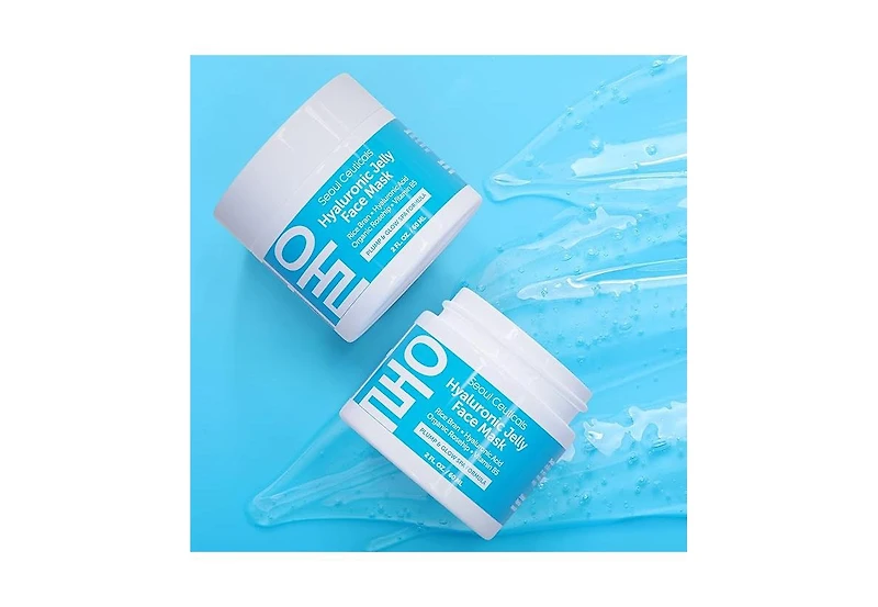 Seoul Ceuticals Korean Skin Care Hyaluronic Acid Jelly Face Mask K Beauty Skincare