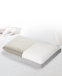 Cheer Collection Dual-Sided Latex Foam Pillow, Standard