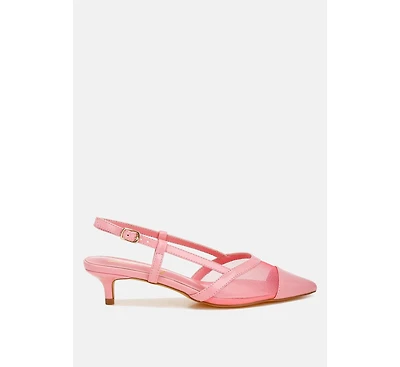 Temptress Mesh Slingback Sandals Women