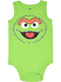 Sesame Street Baby Boys 5 Pack Bodysuits