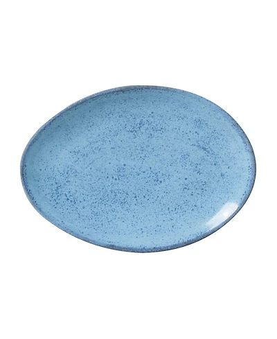 Porto Brasil Stoneware Oval Dessert Plates, Set of 6