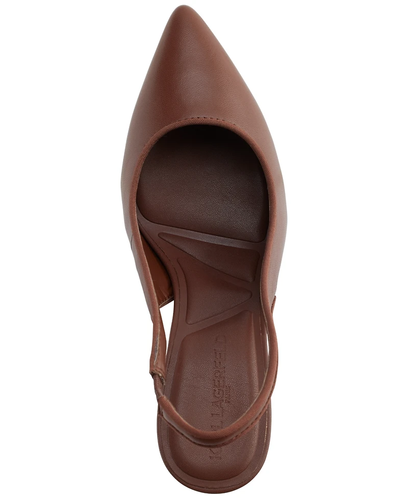 Karl Lagerfeld Paris Women's Rosalyn Slingback Pumps