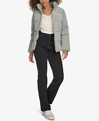 Levi's Women's Corduroy Bubble Puffer Jacket