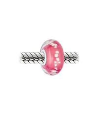 Bling Jewelry Murano Glass Charm Bead Sterling Silver Core Green Pink Blue Aqua Red Ocean Spacer