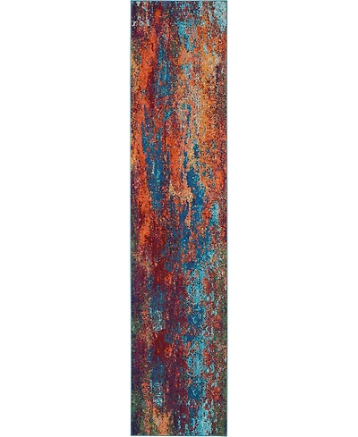 Nourison Home Celestial CES08 2'2"x10' Runner Area Rug
