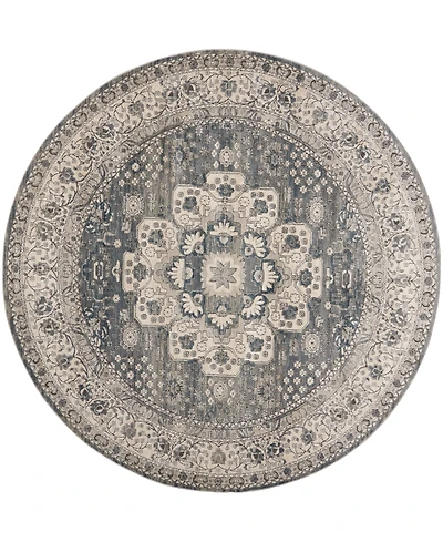 Nourison Home Quarry QUA07 7'10"x7'10" Round Area Rug