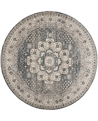Nourison Home Quarry QUA07 7'10"x7'10" Round Area Rug