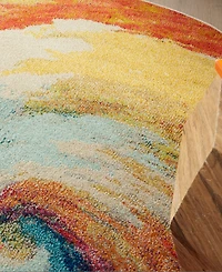 Nourison Home Celestial CES07 4'x4' Round Area Rug