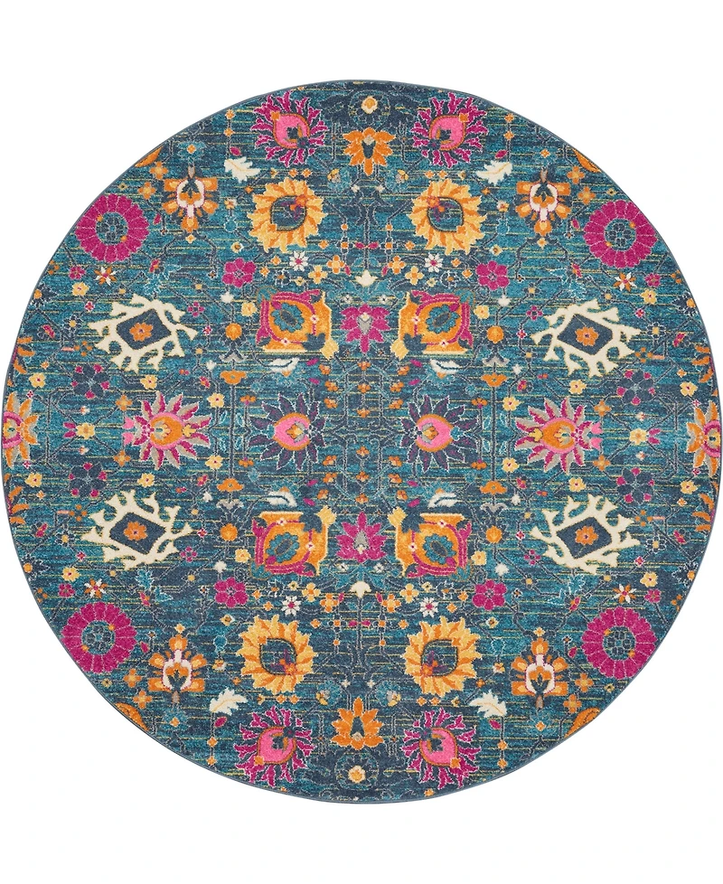 Nourison Home Passion PSN01 8'x8' Round Area Rug
