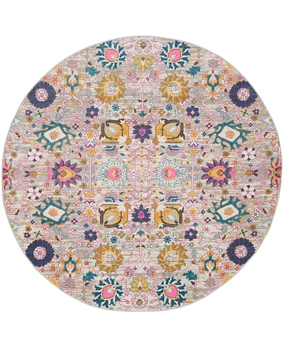 Nourison Home Passion PSN01 5'x5' Round Area Rug