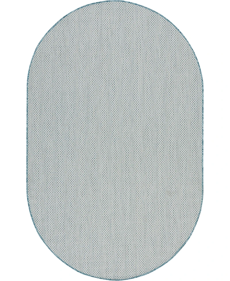 Nourison Home Courtyard COU01 5'x8' Oval Area Rug