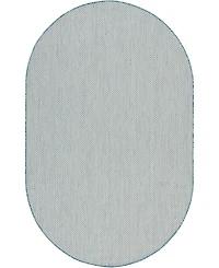 Nourison Home Courtyard COU01 5'x8' Oval Area Rug
