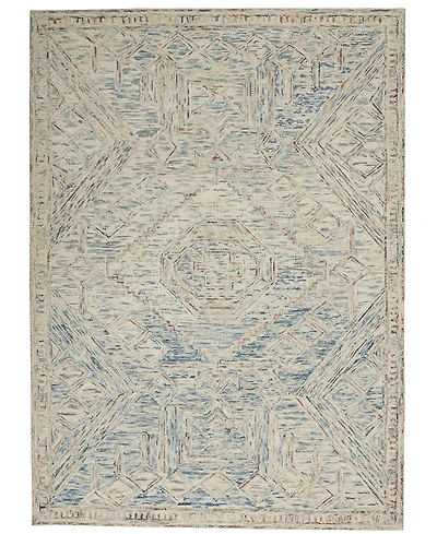 Nourison Home Interlock ITL02 3'9"x5'9" Area Rug