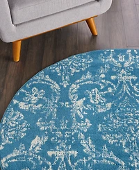 Nourison Home Jubilant JUB09 5'3"x5'3" Round Area Rug