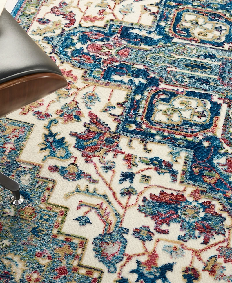 Nourison Home Ankara Global ANR15 5'3"x7'6" Area Rug