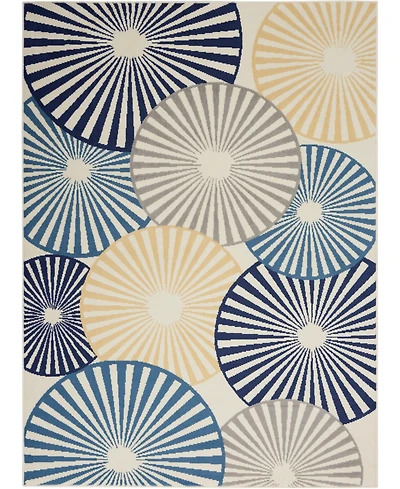 Nourison Home Grafix GRF20 5'3"x7'3" Area Rug