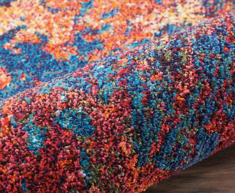 Nourison Home Celestial CES08 4'x4' Round Area Rug