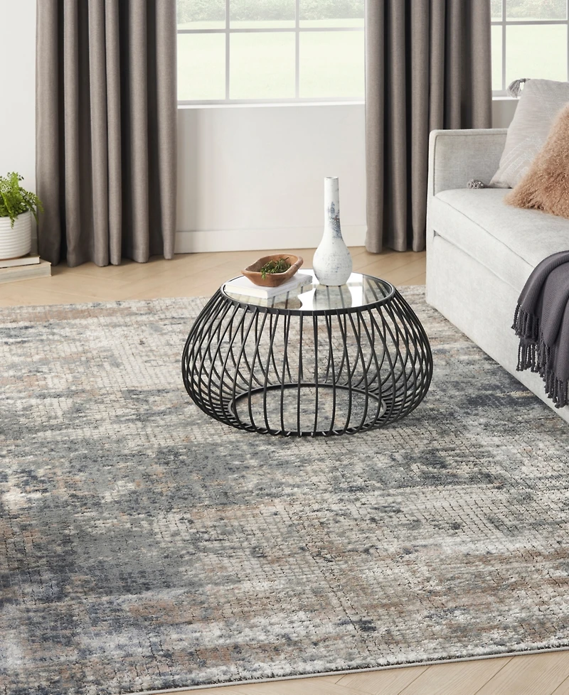 Nourison Home Quarry QUA02 7'10"x9'10" Area Rug