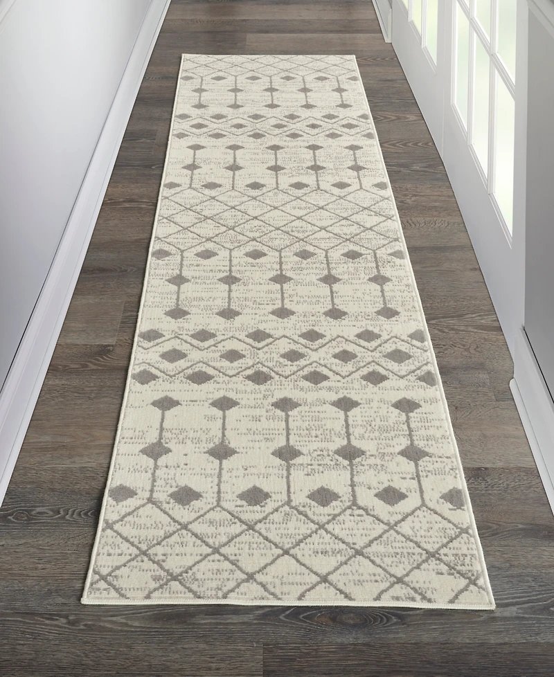 Nourison Home Grafix GRF37 2'3"x12' Runner Area Rug