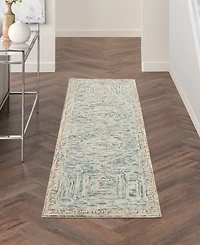 Nourison Home Interlock ITL02 2'3"x7'6" Runner Area Rug