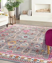 Nourison Home Vintage Kashan VKA05 7'10"x9'10" Area Rug