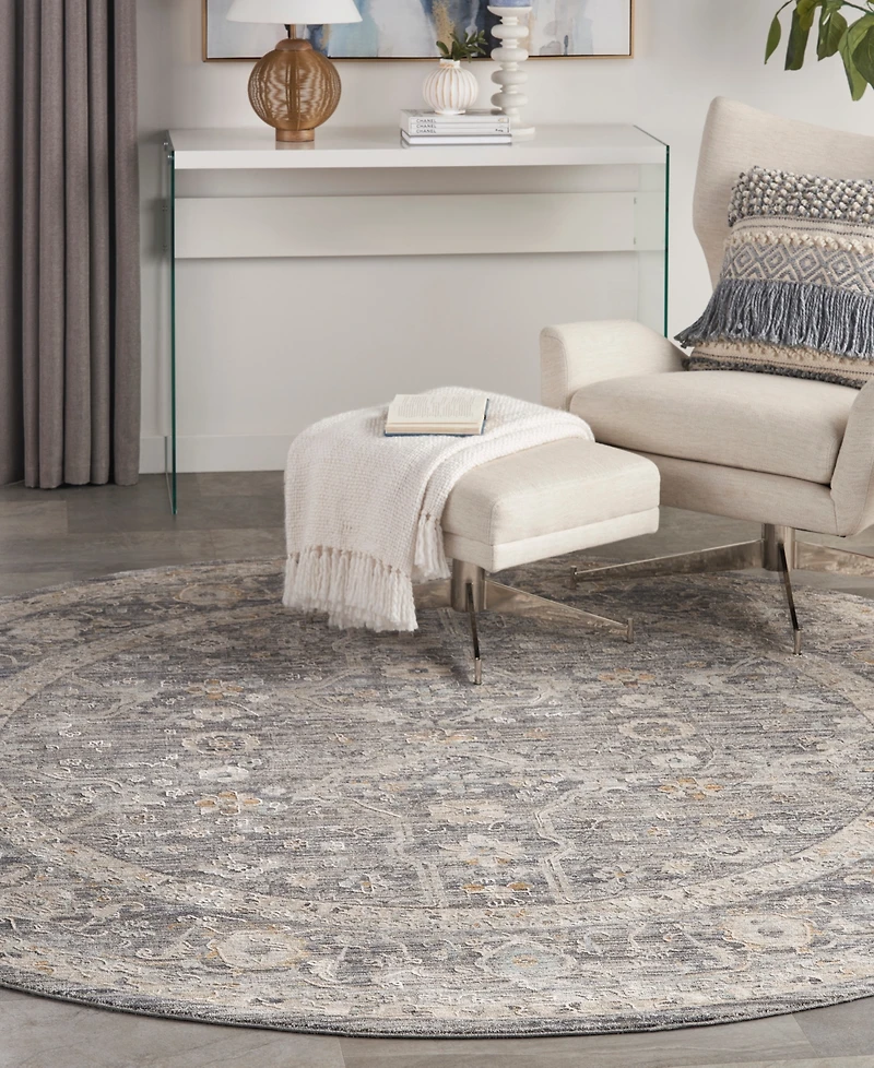 Nourison Home Lynx LNX03 7'10"x7'10" Round Area Rug