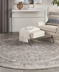 Nourison Home Lynx LNX03 7'10"x7'10" Round Area Rug