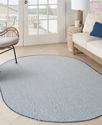 Nourison Home Courtyard COU01 5'x8' Oval Area Rug