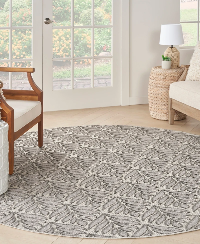 Nourison Home Aloha ALH35 7'10"x7'10" Round Area Rug
