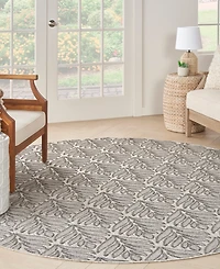 Nourison Home Aloha ALH35 7'10"x7'10" Round Area Rug