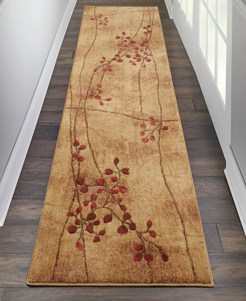 Nourison Home Somerset ST74 2'3"x10' Runner Area Rug
