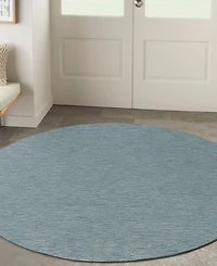 Nourison Home Washable Solutions WSL01 8'x8' Round Area Rug