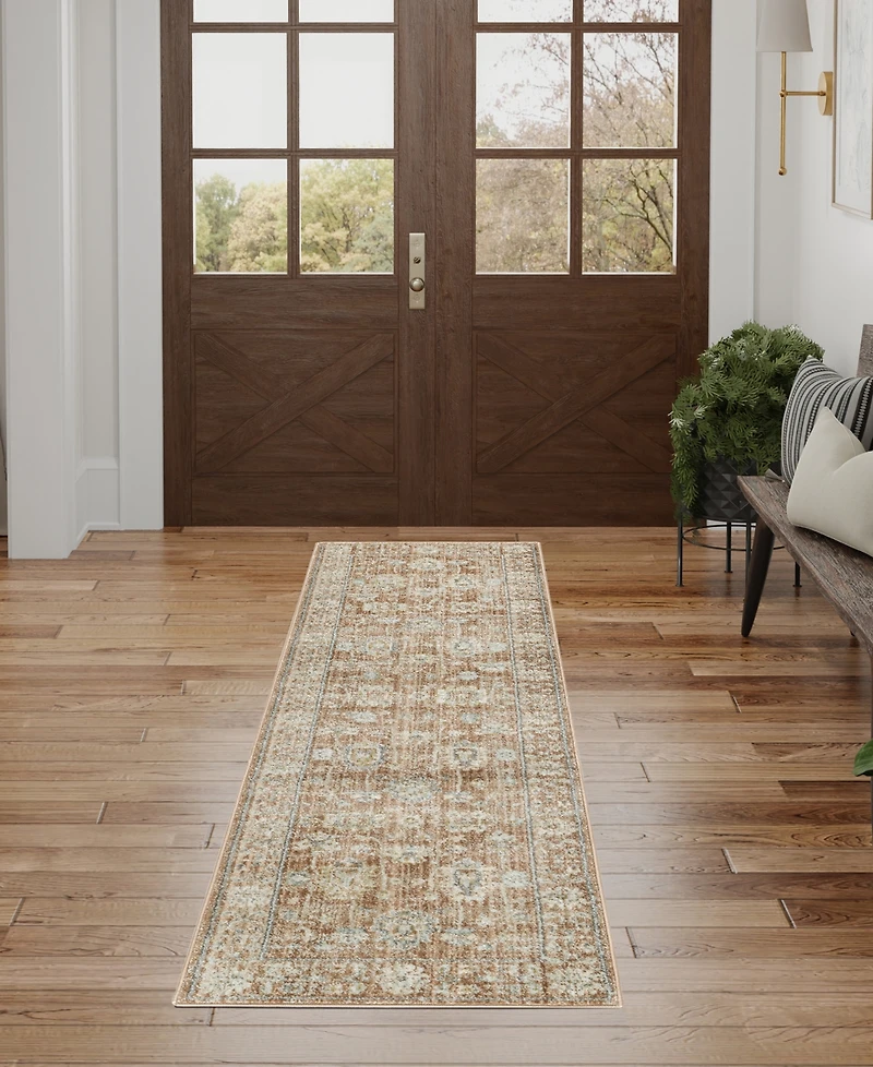 Nourison Home Oases OAE01 2'3"x8' Runner Area Rug