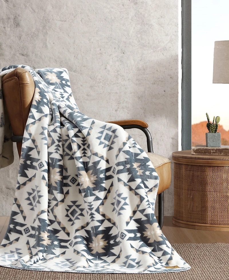 Wrangler Flannel Oversized Throw, 70" X 60"