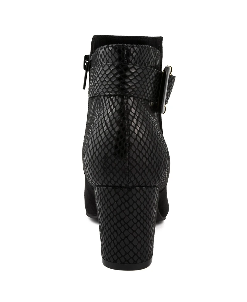 Jones New York Women's Ivyy Buckle Block Heel Booties