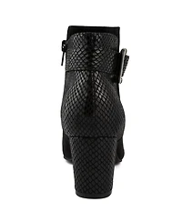 Jones New York Women's Ivyy Buckle Block Heel Booties