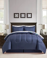 Sunham Holiday Rudolph 8-Pc. Comforter Set, Exclusively at Macy's