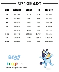 Bluey Toddler Girls Bingo Dress to