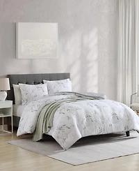 Closeout! Kenneth Cole New York Ink Wash Vine 3-Pc. Comforter Set, Twin