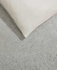 Closeout! Vera Wang Speckled Satin Weave 3-Pc. Duvet Cover Set