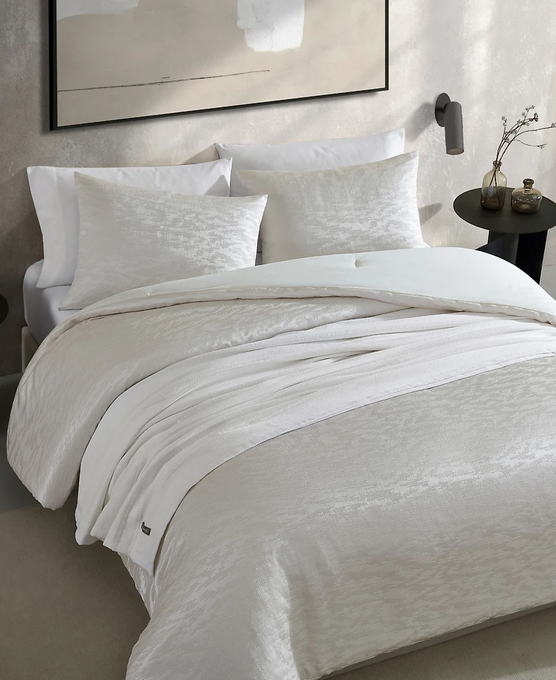 Vera Wang Illusion Textured 3-Pc. Comforter Set