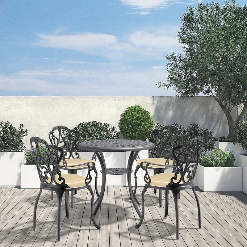 Streamdale 5-Piece Patio Furniture Set with Cushions
